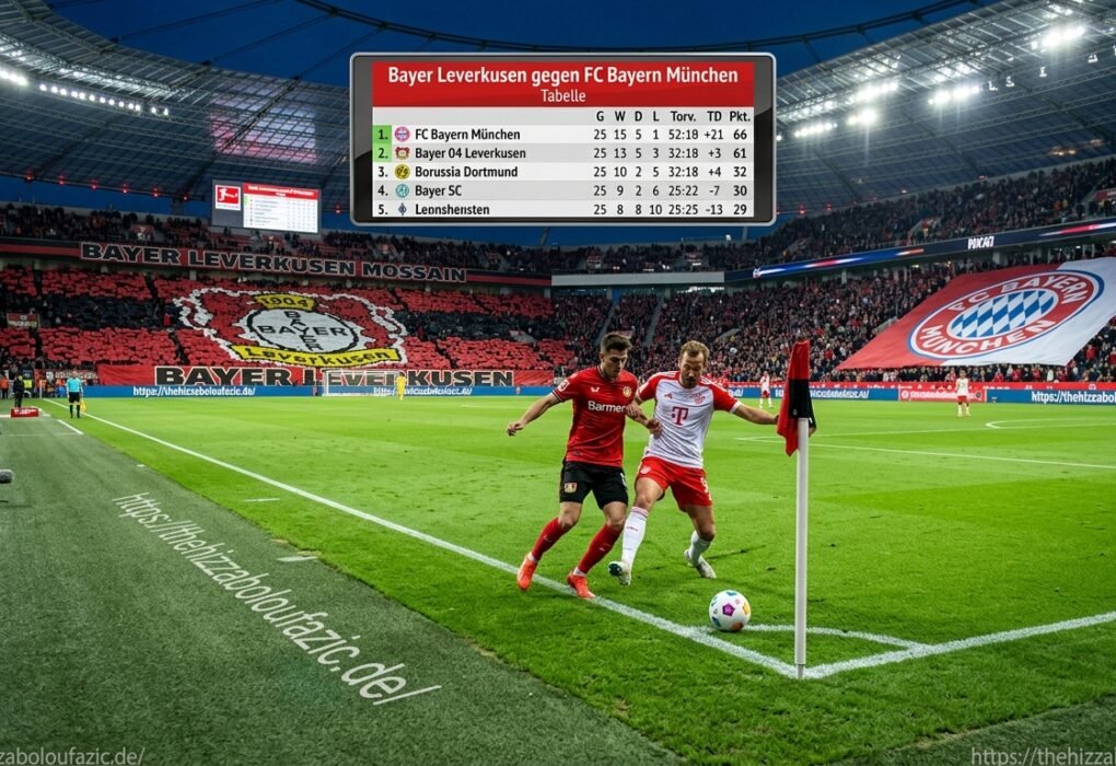 Bayer Leverkusen gegen FC Bayern München Tabelle